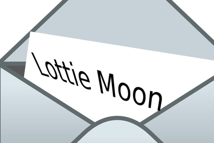 Lottie Moon envelope